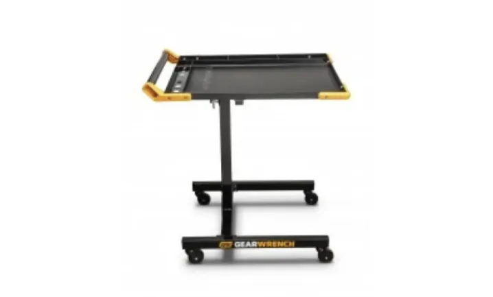 MOBILE WORK TABLE WITH ADJUSTABLE HEIGHT 35 INCH TO 48 INCH